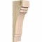 Ekena Millwork Pescadero Rough Sawn Corbel, Douglas Fir, 6"W x 8"D x 24"H COR06X08X24PEC00RDF - alternate 1
